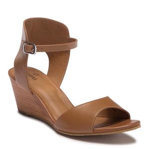 susina tresa leather wedge sandal